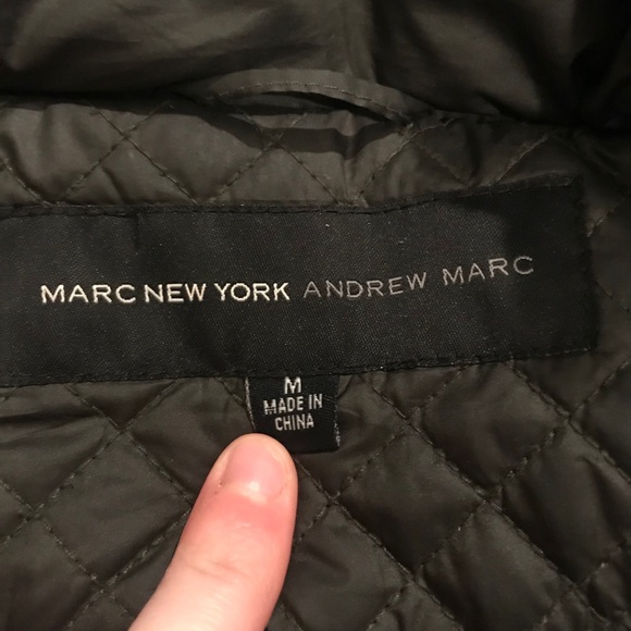 Marc New York Puffer Jacket With Hood Size Medium - Picture 2 of 8